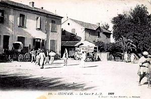 RELIZANE - GARE P.L.M. - 1909